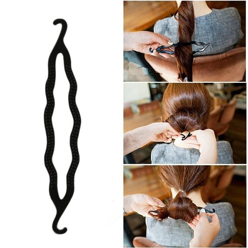 Ponytail twist holder clip - ponytail,