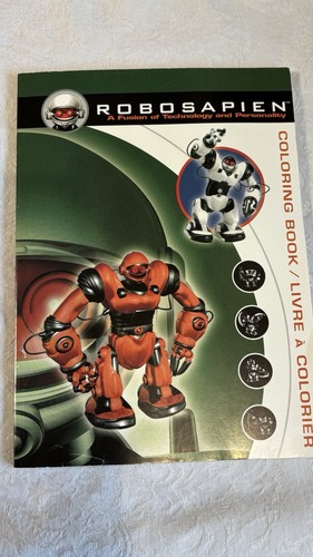 Vintage robosapien coloring - vintage,