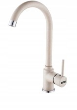 FRANKE POLA BEIGE SWIVEL SPOUT MONO KITCHEN SINK MODERN MIXER TAP SINGLE