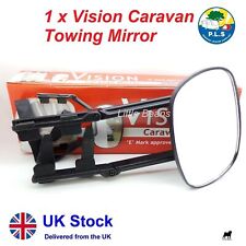 Caravan Towing Mirrors Car Door Wing Mirror Extensions Easy Fit 4x4 Vision