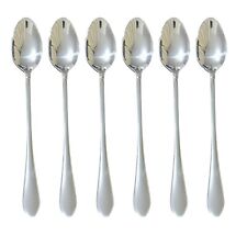 6 Long Handle Teaspoons Tea