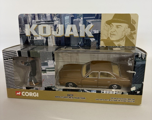 Vintage corgi kojak buick - kojak, with