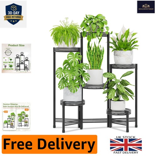 Versatile folding tier plant - 6-tier,