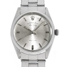 ROLEX Air king 5500 Silver Bar All Tritium 17 Number antique mens