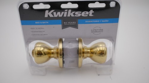 Kwikset polished brass - kwikset,