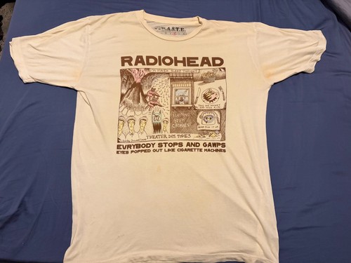 Vintage 2001 radiohead waste - radiohead,