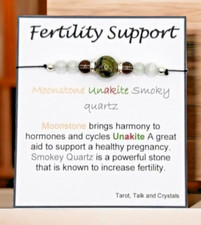 Fertility support Gemstone Wish Bracelet