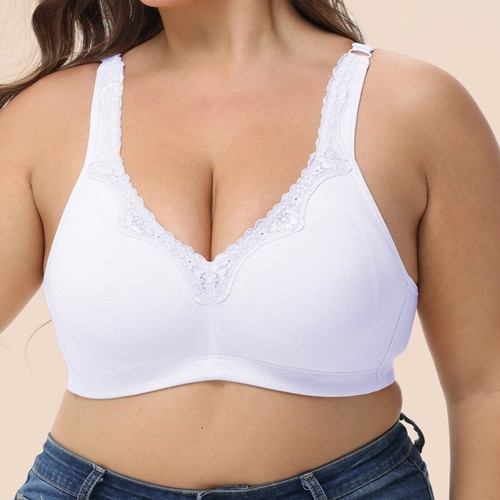 Plus size bra cotton rich - bra,