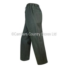 NEW Hoggs Of Fife Waxed Cotton Overtrousers Over Trouser Waterproof Wax Leggings
