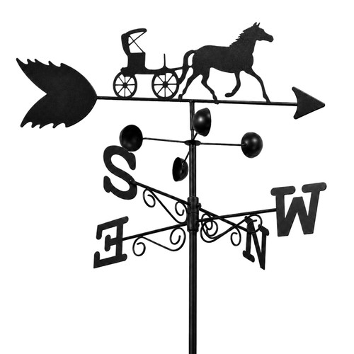 Horse carriage weathervane - &,