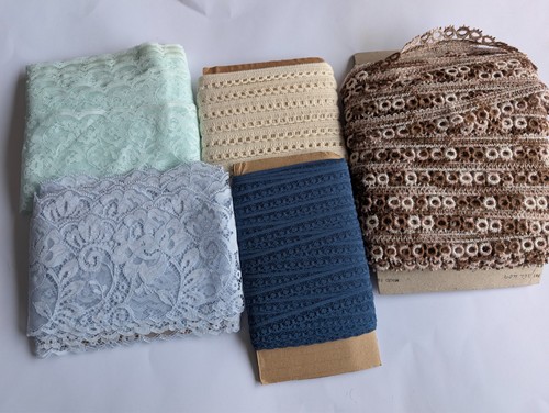 Lace job lot assorted - lot,