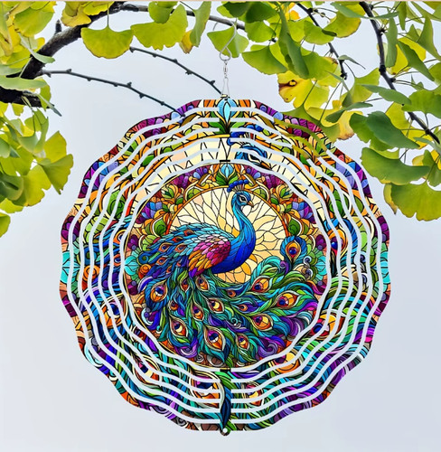 Garden metal peacock wind - garden,