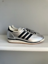 Adidas SL 72 OG W Women’s Trainers US 5.5 (UK 4) Silver / Black – New with Box