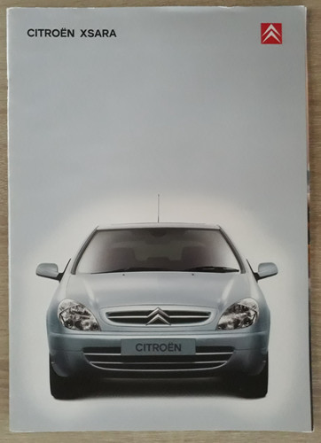 Citroen xsara range - xsara, brochure