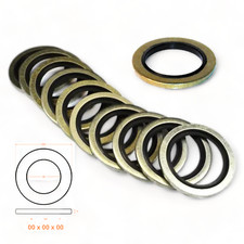Bonded Seal Washers - Dowty Sealing Washer Hydraulic Imperial & Metric
