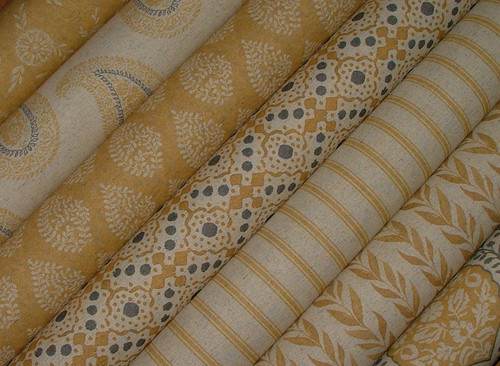 Linen blend curtain - linen, fabric