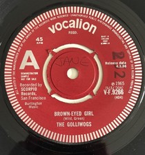 The Golliwogs Brown-Eyed Girl Rare Vocalion Demo Psych Freakbeat Mod 1966 !!