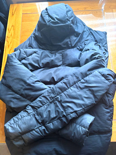 Uniqlo men black hooded - uniqlo,