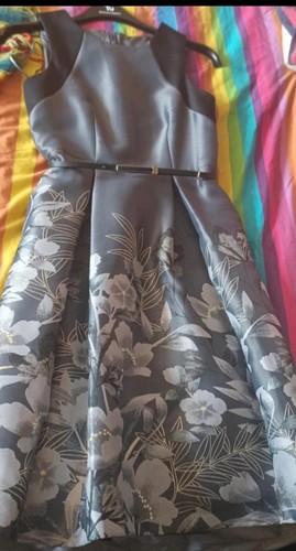 Monsoon silver floral party - silver,