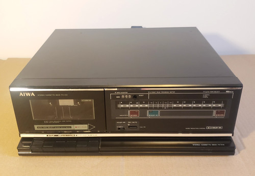 Aiwa stereo cassette deck - aiwa,