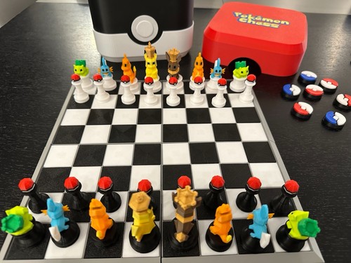 Pokémon chess set - chess,