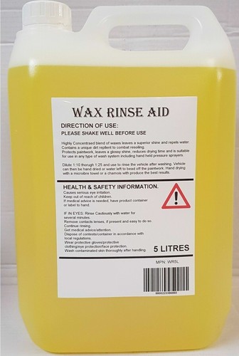Wax rinse mirror shine - wax, car