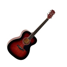 Richwood Artist Series Auditorium Acoustic Guitar, Red Sunburst