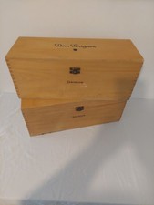 Pair Of Dom Perignon 1998 Champagne Jeraboam Wooden Boxes
