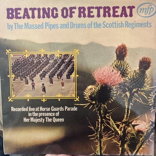 Beating retreat massed - of,