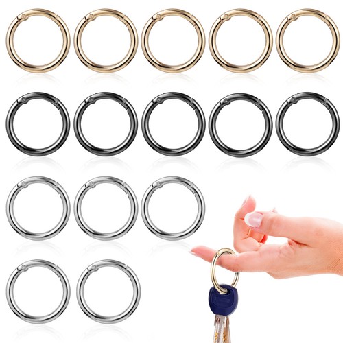 Pcs round carabiner clips - 15,