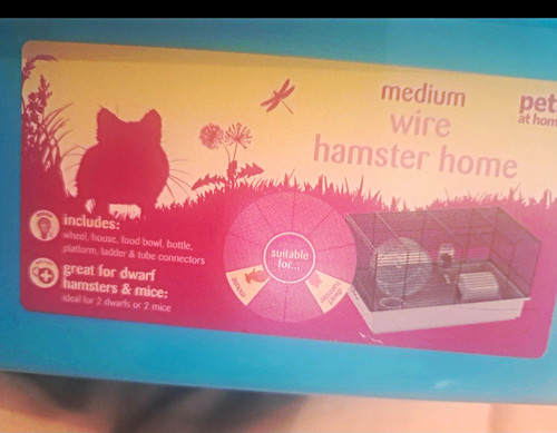 Pet home medium wire - pet, at