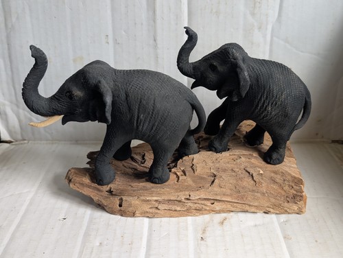 Carved wood black - carved,