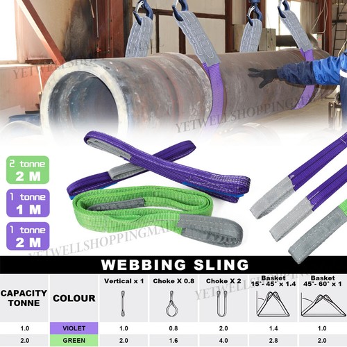 Webbing lifting cargo sling - lifting,