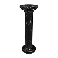 Colonna in marmo nero in stile classico antique style Marble Column Classic Home