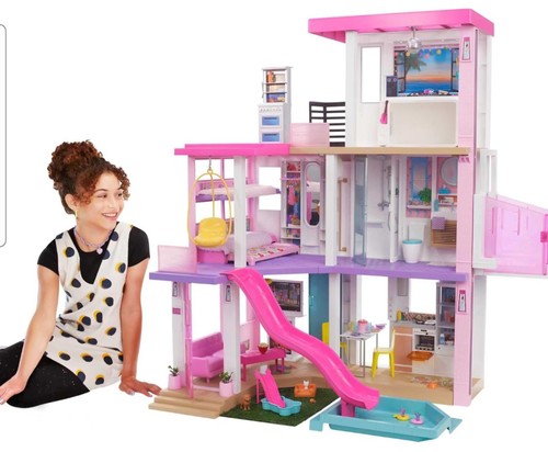 Barbie dreamhouse dollhouse - barbie,