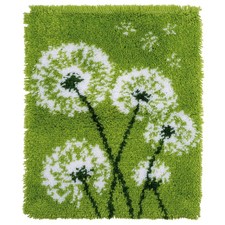 Vervaco Latch Hook Kit: Rug: Dandelion