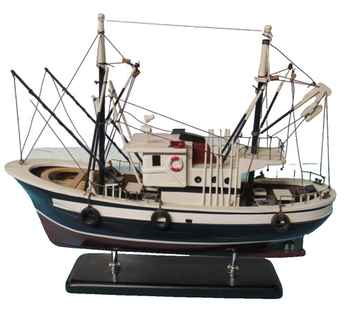Vintage wooden fishing - fishing, trawler