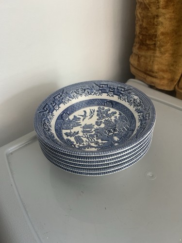 Churchill blue willow - willow, 6"