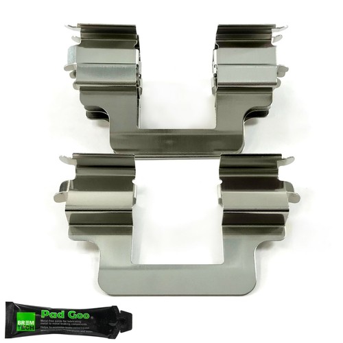 Rear brake pad fitting kit - pad,