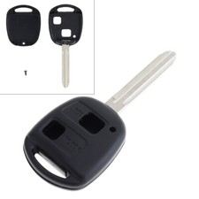 2 Button Car Remote Key Shell FOB Case Fit for Toyota Corolla RAV4 PRADO YARIS
