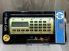 Hewlett Packard QuickCalc Mini Magnetic Pocket Calculator - FREE UK DELIVERY