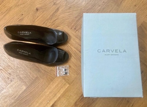 Carvela black court - court, with