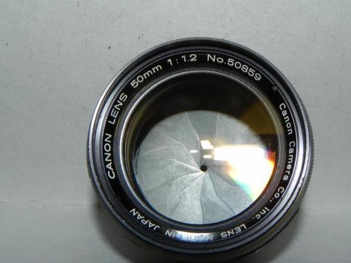 Canon 50mm lens ltm l39 - f/1.2,