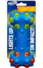 Nerf Dog Light Up Bubble Bone