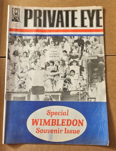 Private eye magazine vintage - magazine,