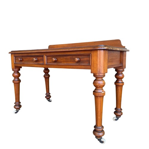 Victorian console table - console,
