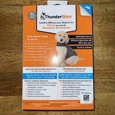 Thundershirt Dog Calming Vest Gray, Dog Anxiety Relief- Extra Large