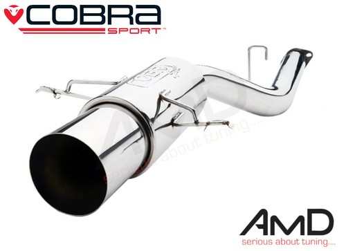 Cobra rear silencer stainless - cobra,