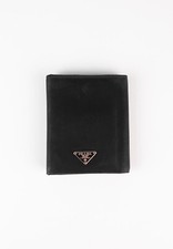 Prada Men Wallet Nylon Logo