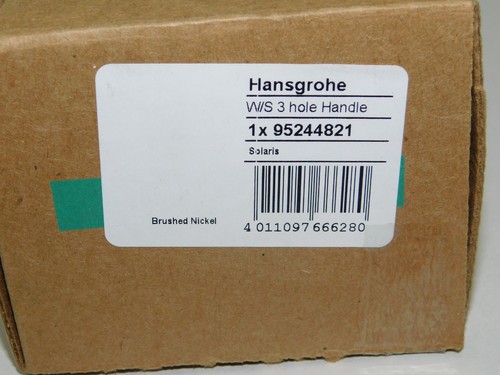 Hansgrohe 95244821 3 hole - 95244821, w/s
